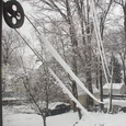 Snowy Clothesline
